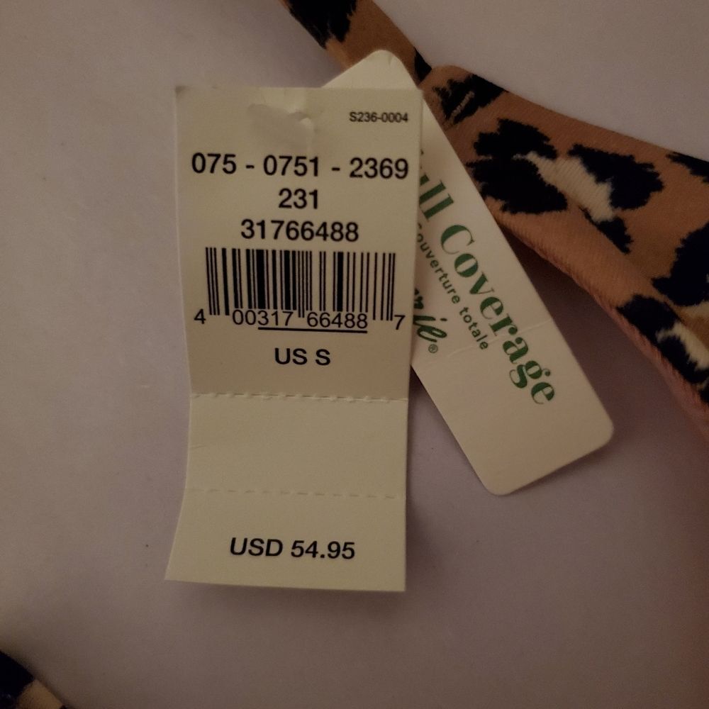 NWT Aerie Wrap Full Coverage One Piece Leopard Print Swimsuit Size S - Picture 11 of 15